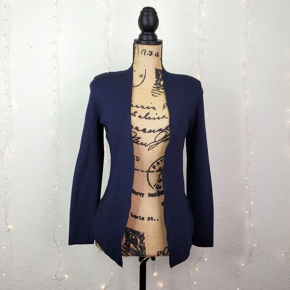 MM Lafleur Sweaters - MM. Lafleur The Woolf Jardigan Navy Cardigan Small